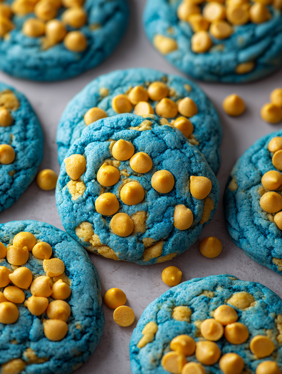 💙 Blue Raspberry Lemonade Cookies (Soft, Chewy, Bakery-Style)