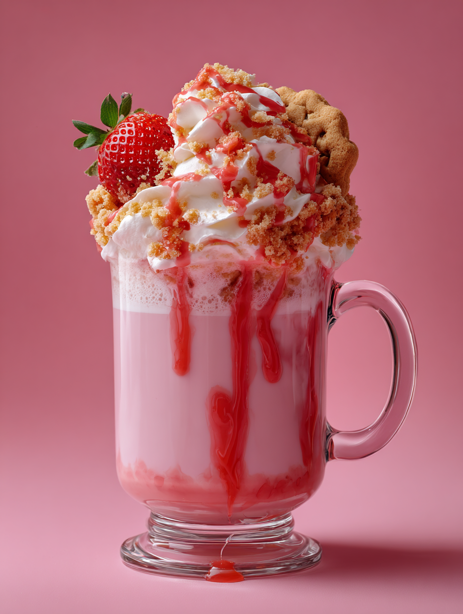 Strawberry Shortcake Latte (Sweet, Cozy, and Easy to Make)