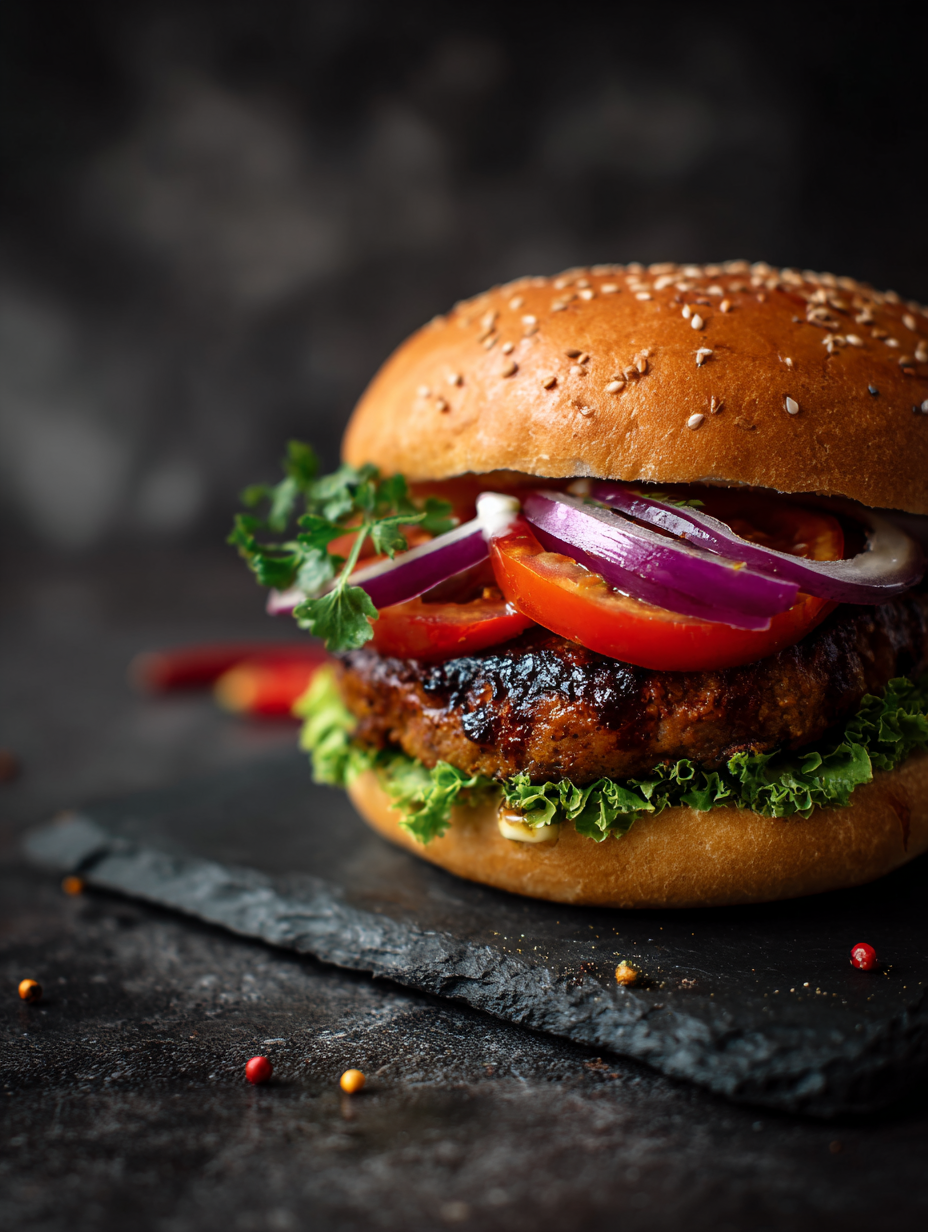 🍔🔥 Tandoori Masala Chicken Burger (Indian Spicy, Juicy & Restaurant-Style)