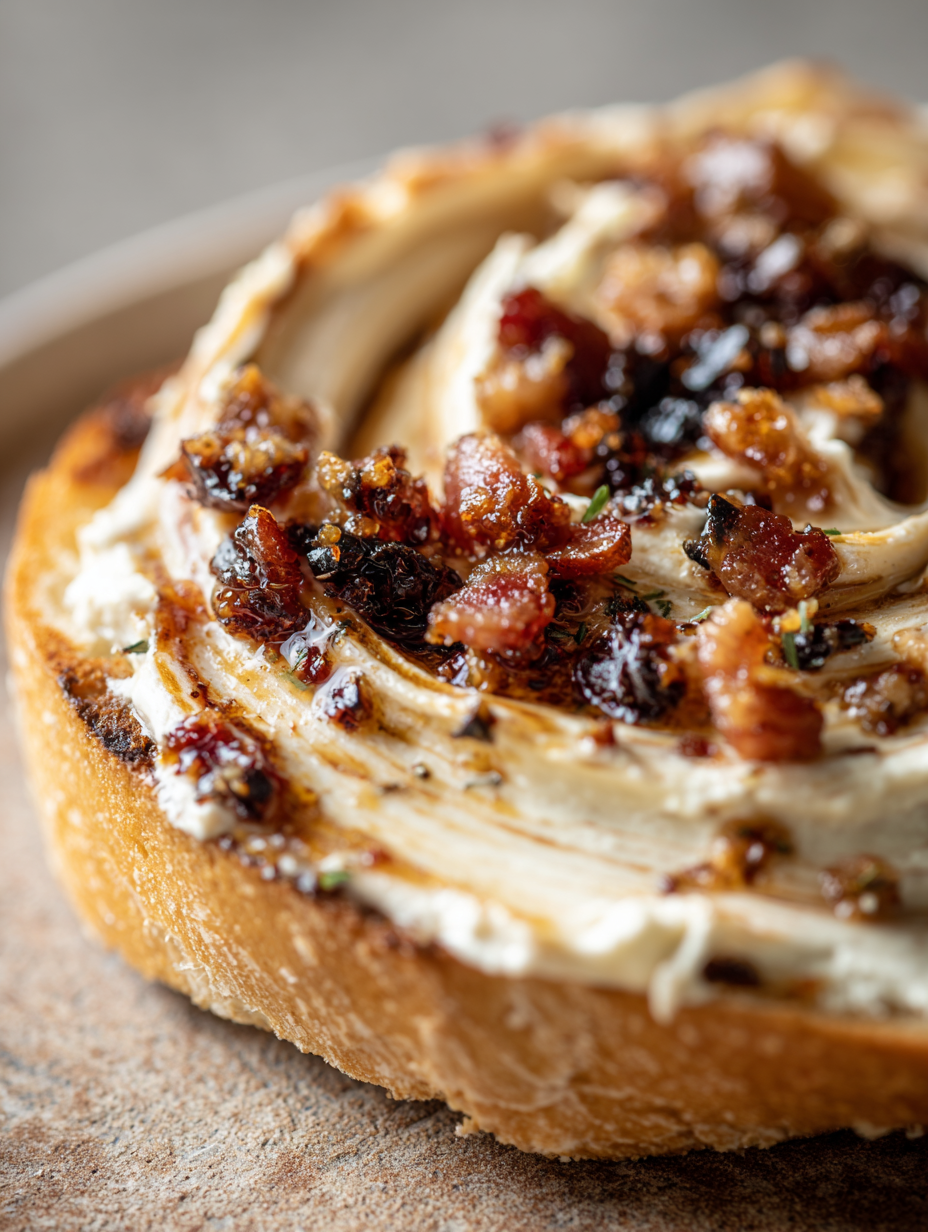 Sweet & Smoky Bacon Jam Cream Cheese