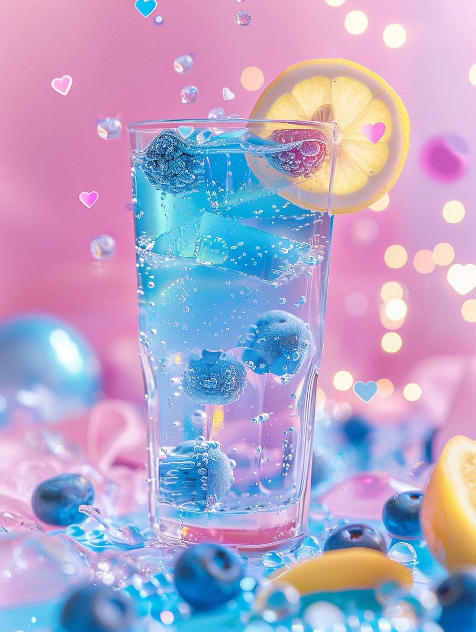 💙🍋 Blue Raspberry Lemonade Soda