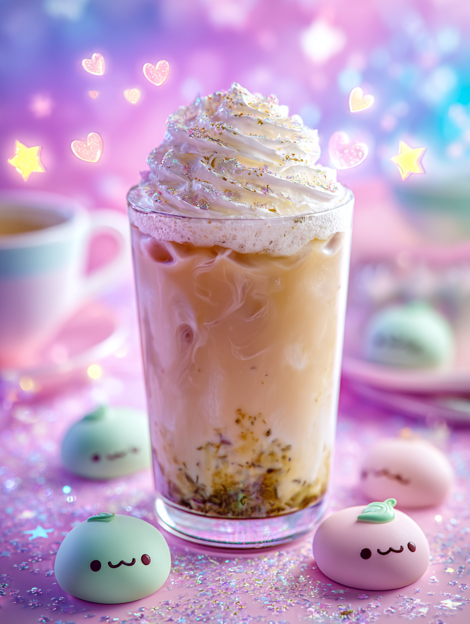 Creamy Vanilla Iced Yerba Mate Latte