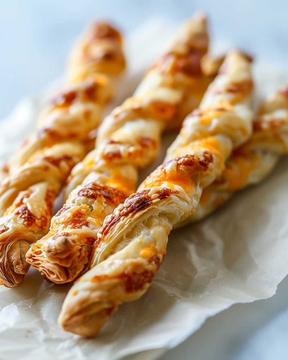 🌶️ Jalapeño Cheddar Puff Pastry Twists with Cream Cheese