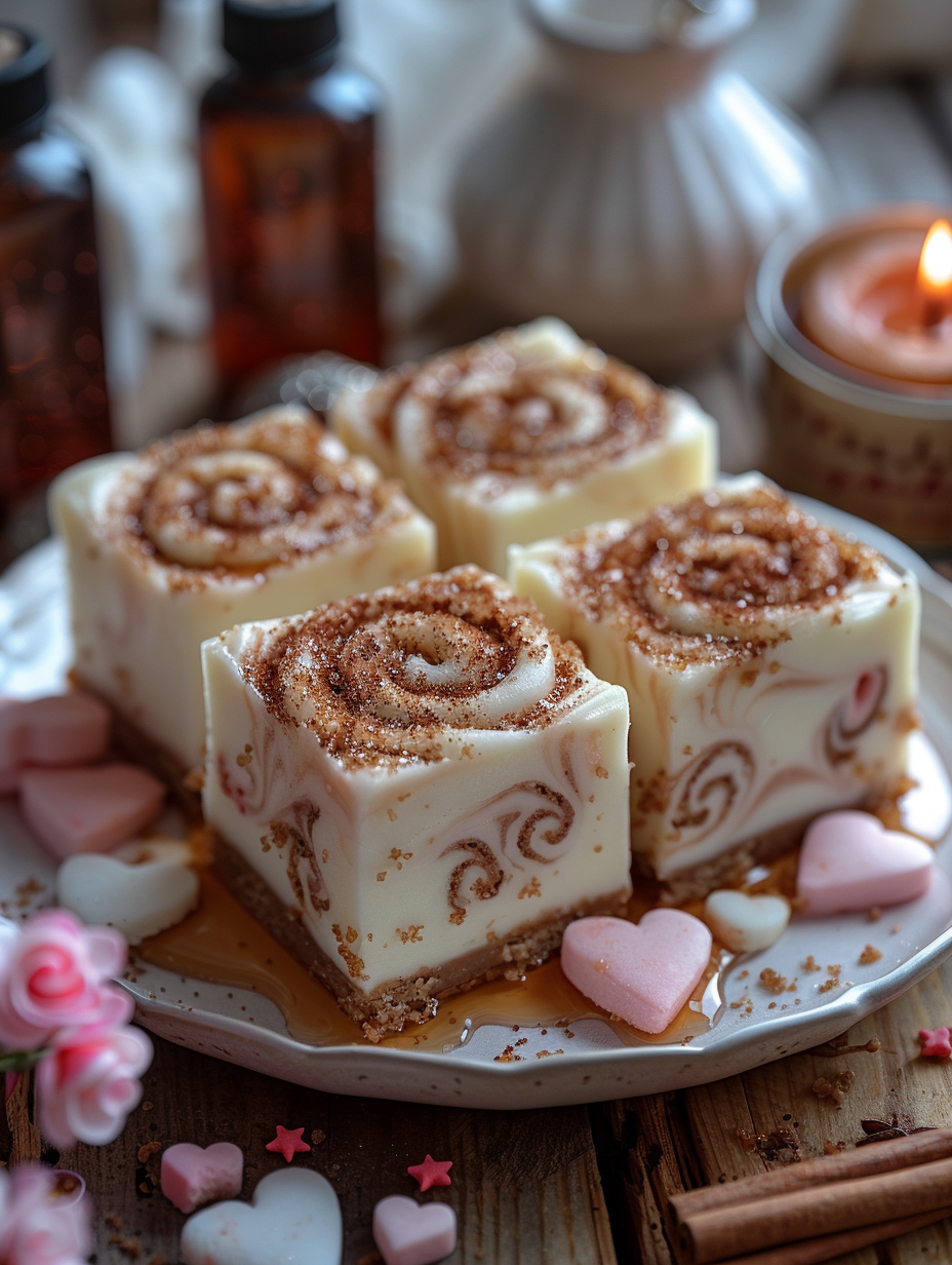 Dreamy Maple Cinnamon Swirl Cheesecake Fudge Squares