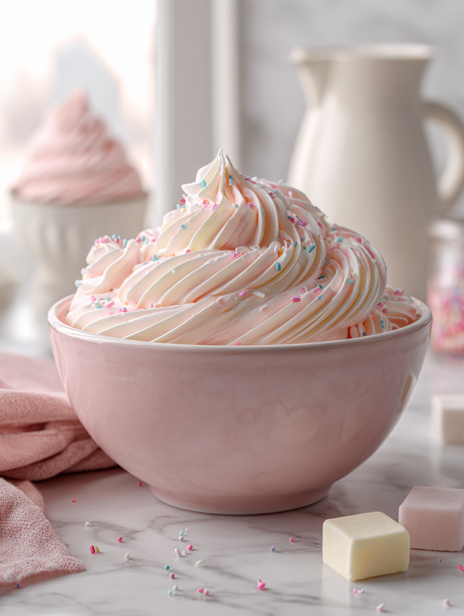 Bakery-Style Buttercream Frosting (Light, Smooth & Perfect for Piping)
