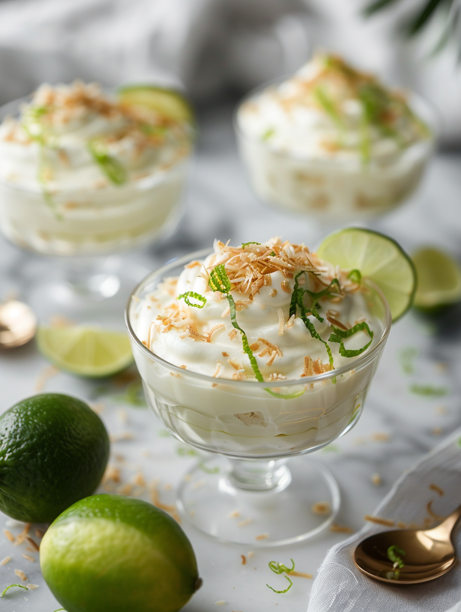 Easy Coconut Lime Pudding – Creamy Dairy-Free Tropical Dessert