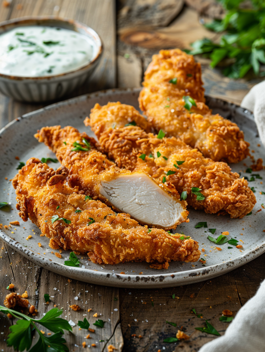 Easy Crispy Ranch Chicken Tenders Recipe (Family Favorite)