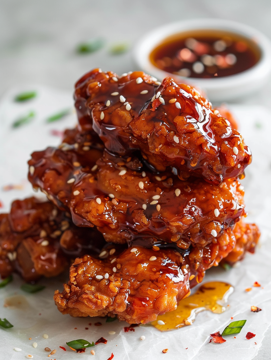 🍯🔥 Hot Honey Chicken (Crispy, Sweet & Spicy Better Than Takeout)