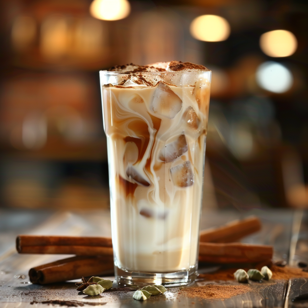 Easy Homemade Iced Chai Latte (Starbucks Copycat Recipe)
