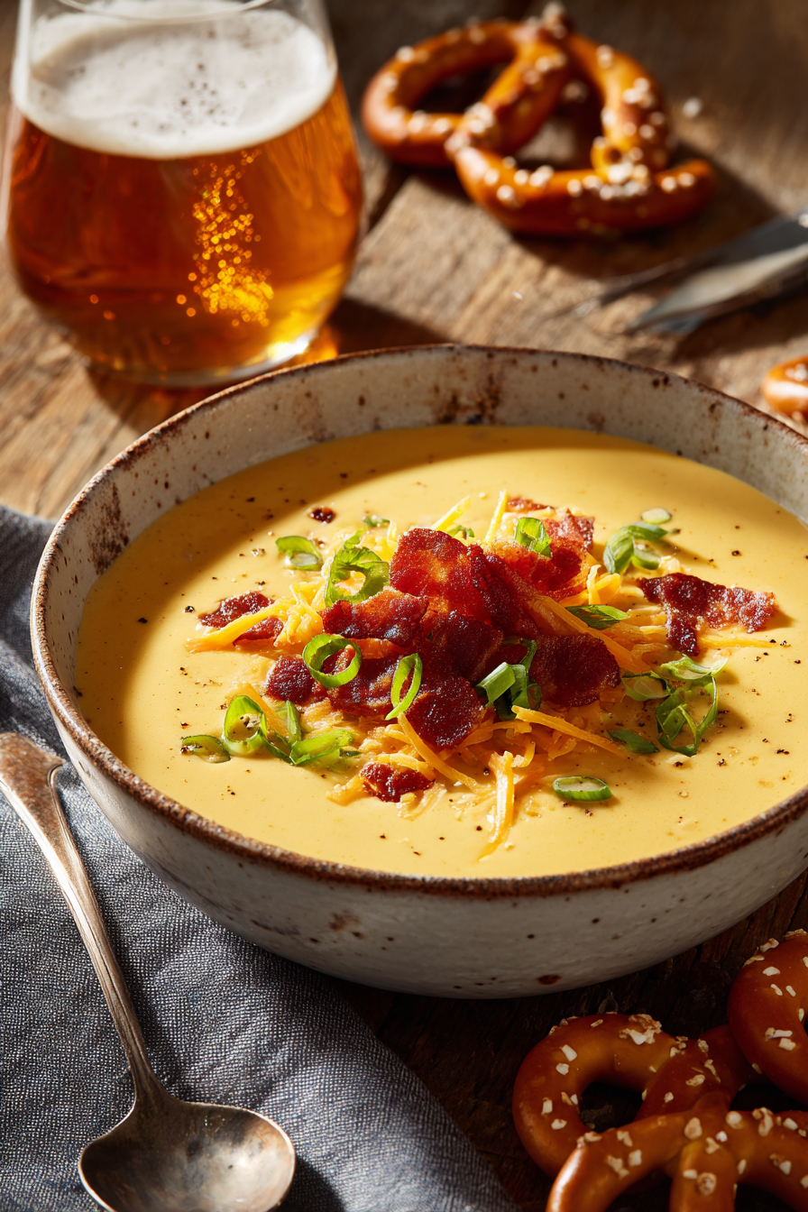 🧀 Beer Cheese Soup (Ultra Creamy Pub-Style)