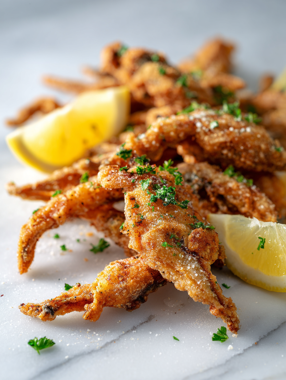 🐸 Crispy Cajun Fried Frog Legs (Golden, Crunchy & Full of Southern Flavor)