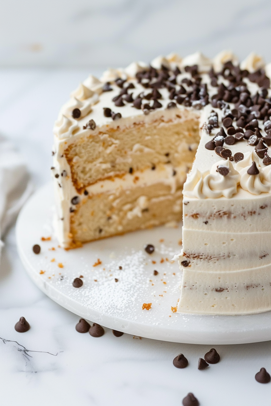 🍰 Cannoli Cake – Creamy Ricotta Mascarpone Layer Cake