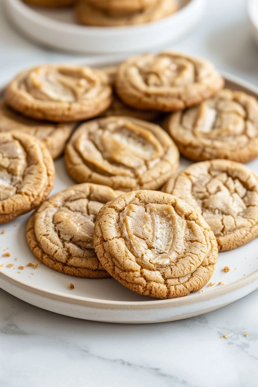 Cookie Butter Banana Cookies (Soft, Chewy, Bakery-Style Biscoff Cookies)