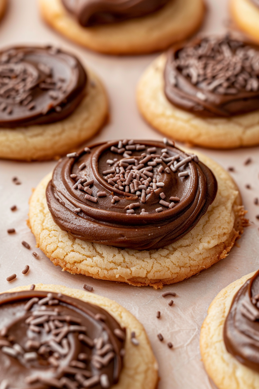 Crumbl Chocolate Cupcake Cookies (Perfect Copycat Recipe with Chocolate Frosting)