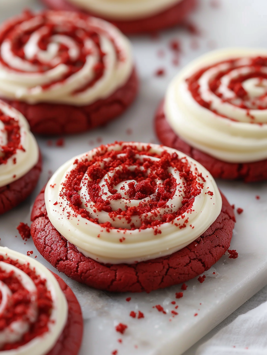 Crumbl Red Velvet Cookies (Copycat Recipe)