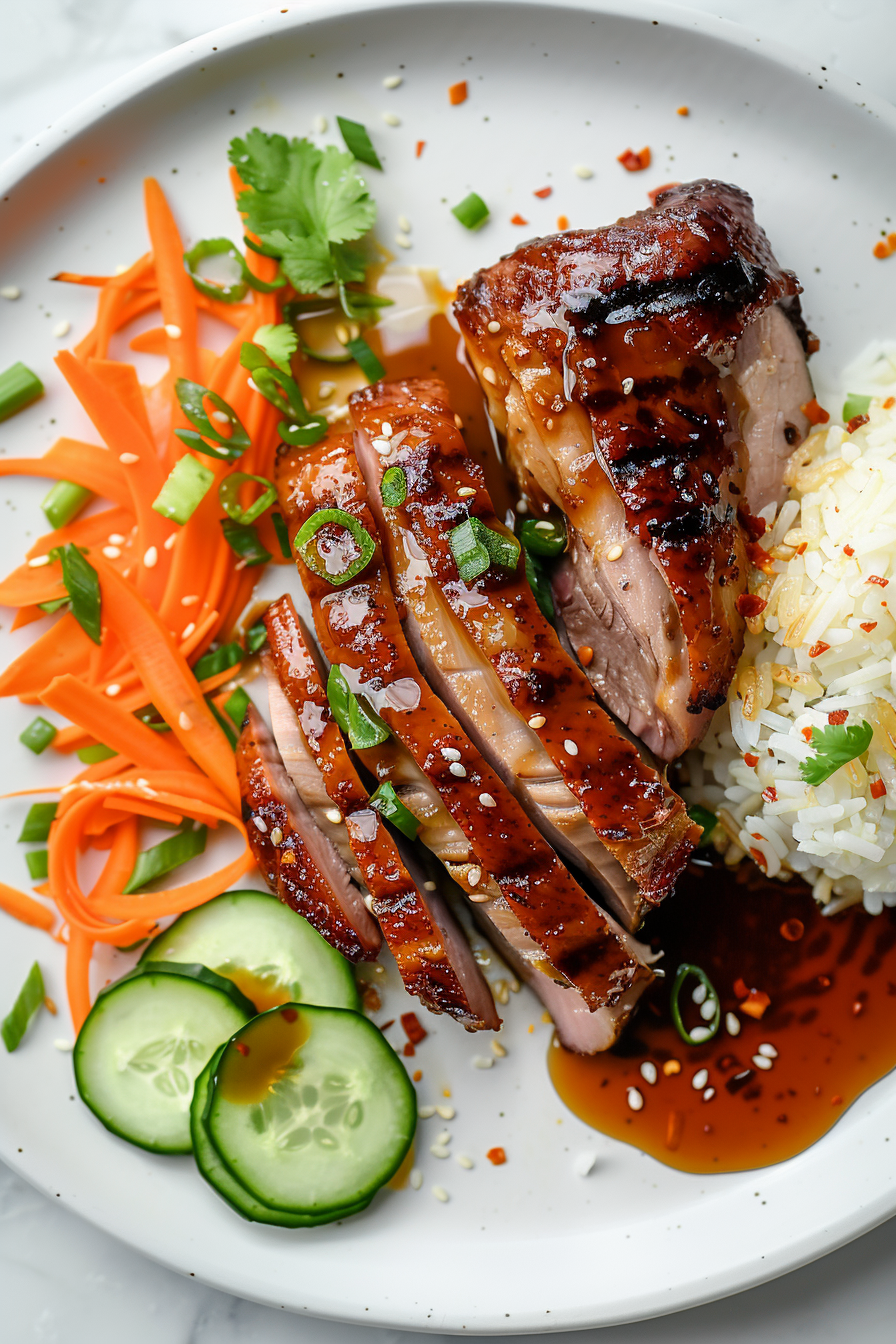 Savory Coconut Caramel Duck (Crispy Duck Breast with Umami Glaze)