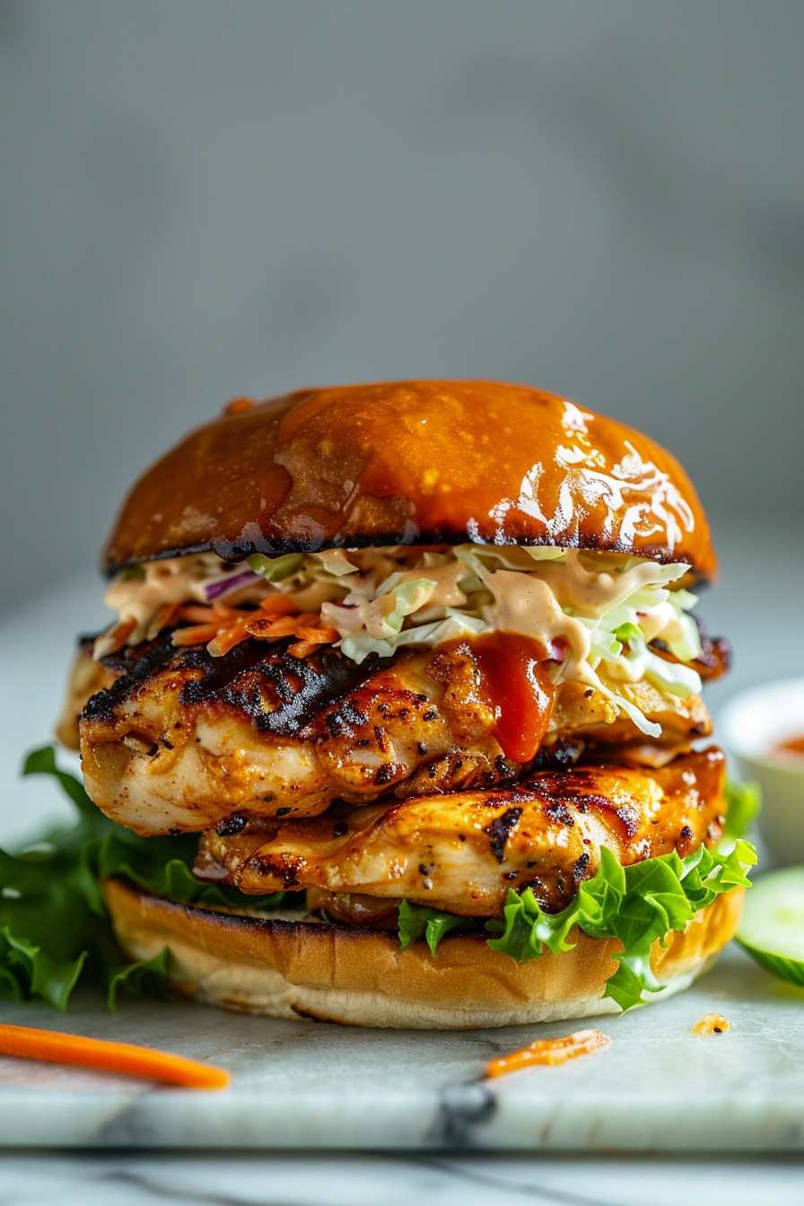 🔥Spicy Peri Peri Chicken Burger (Nando’s Style, Juicy & Flavorful)