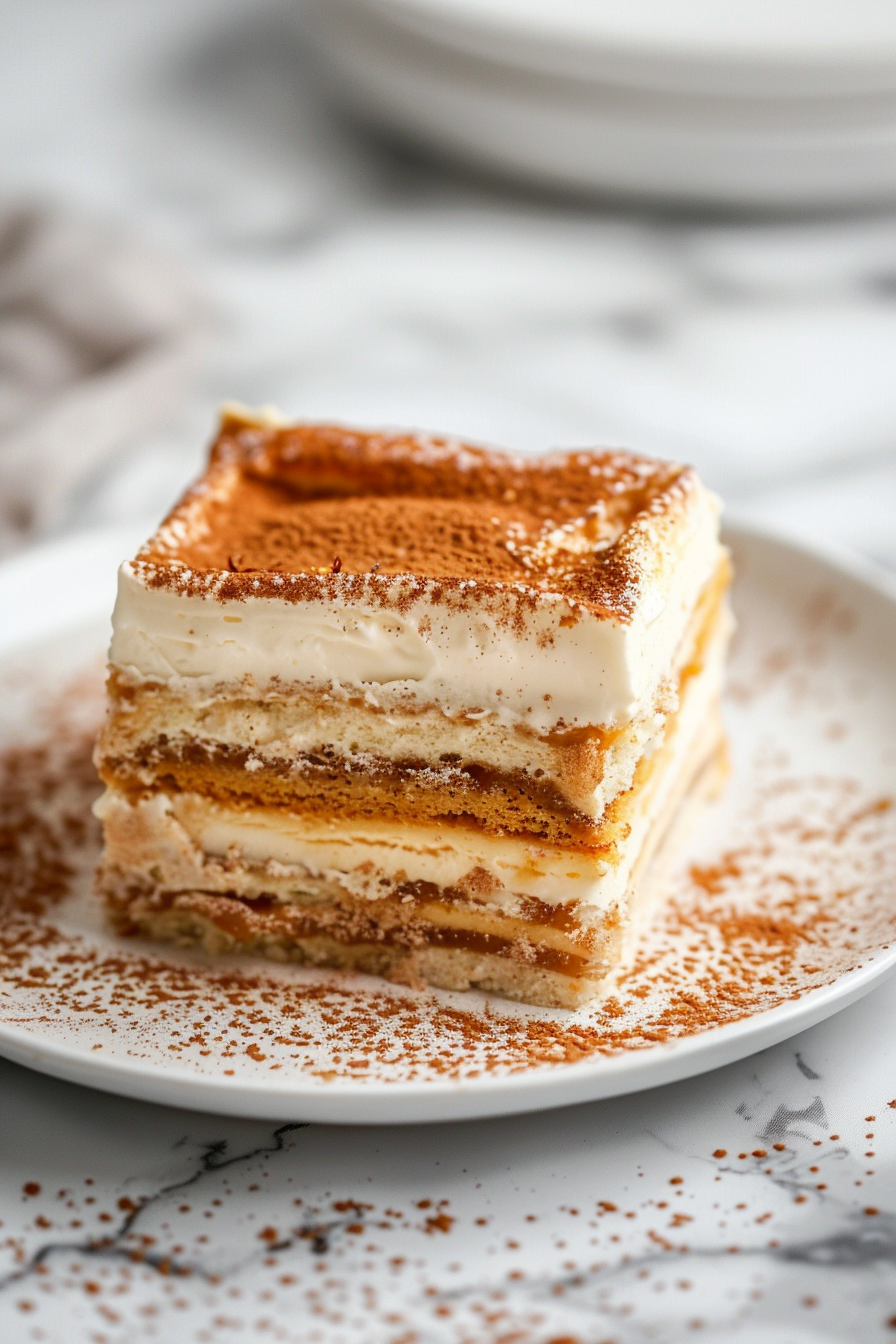 🧡 Thai Tea Tiramisu (No-Bake, Creamy & Easy Fusion Dessert)