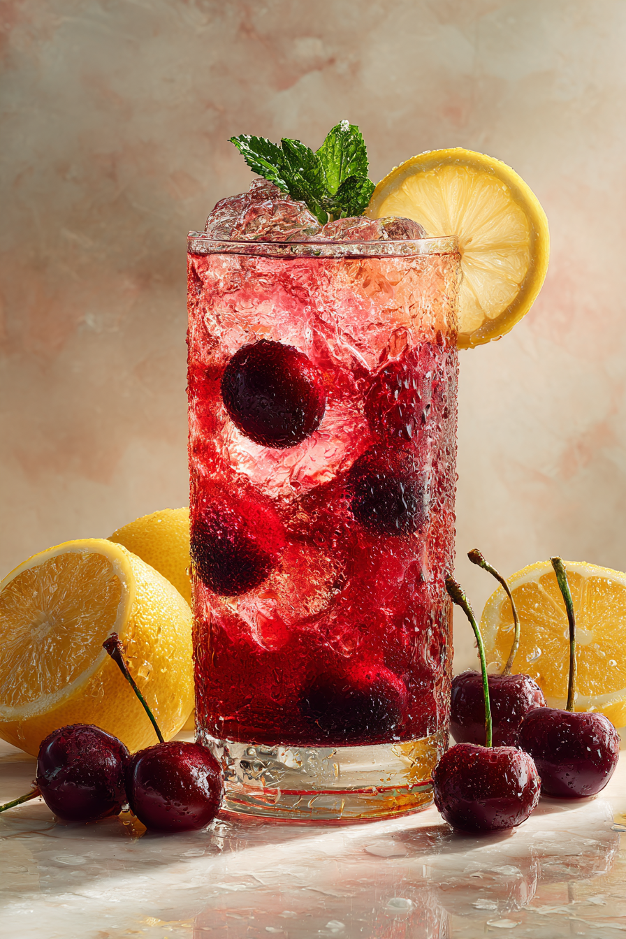Homemade Cherry Lemonade Recipe