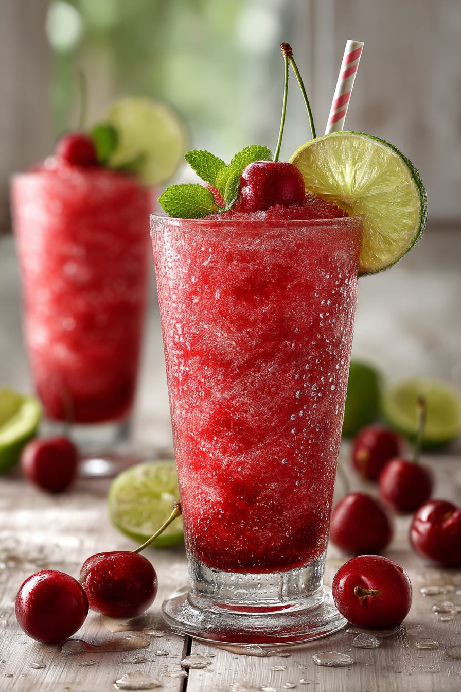 Cherry Limeade Slush