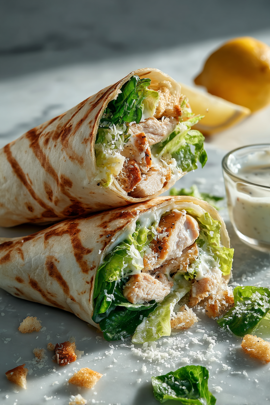 🥗 Chicken Caesar Wrap