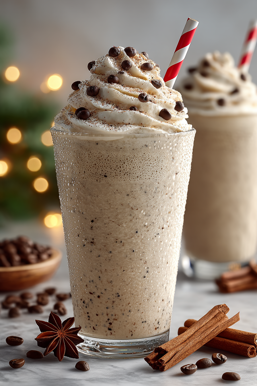 Eggnog Espresso Milkshake