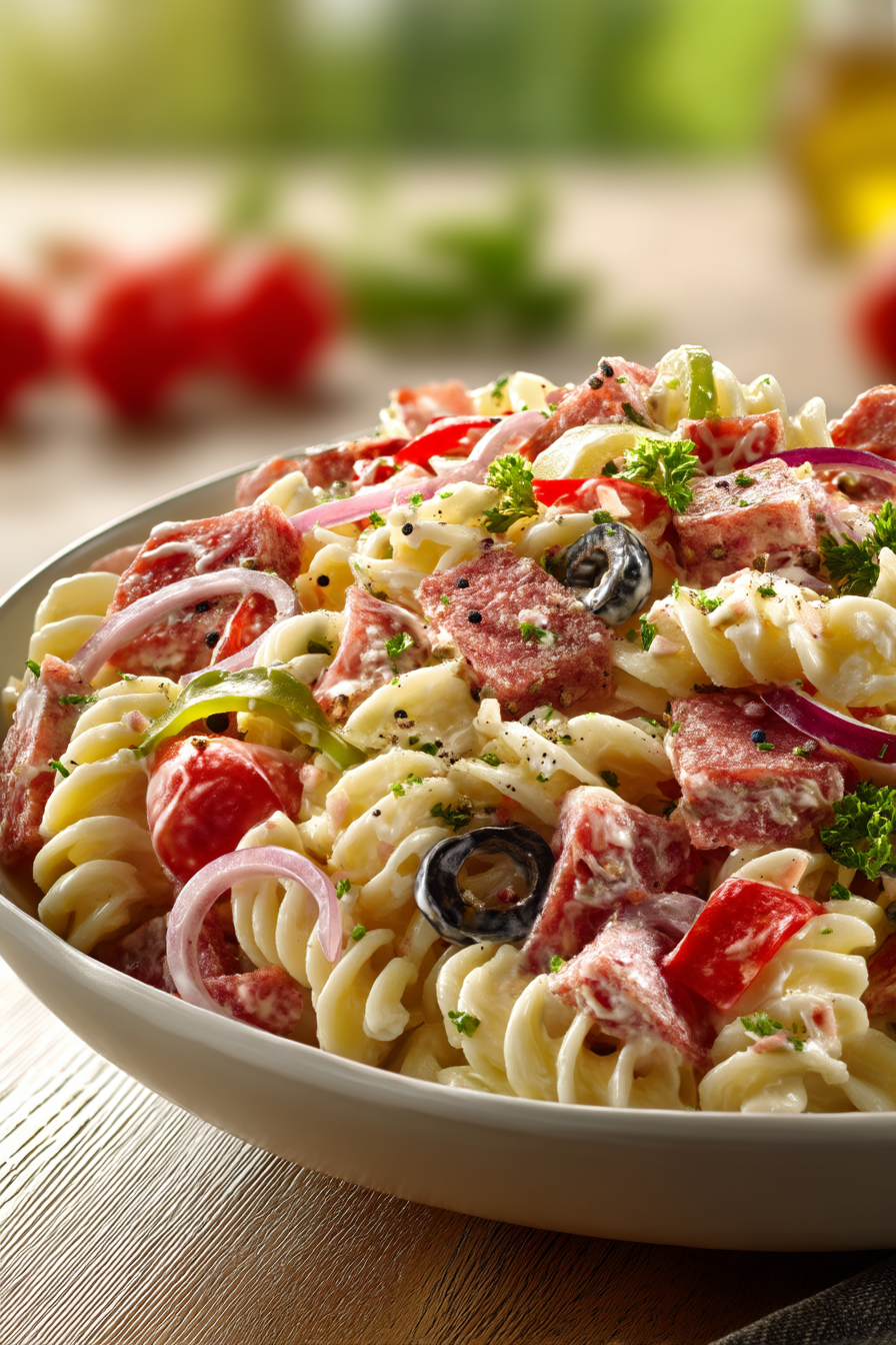 Italian Grinder Pasta Salad