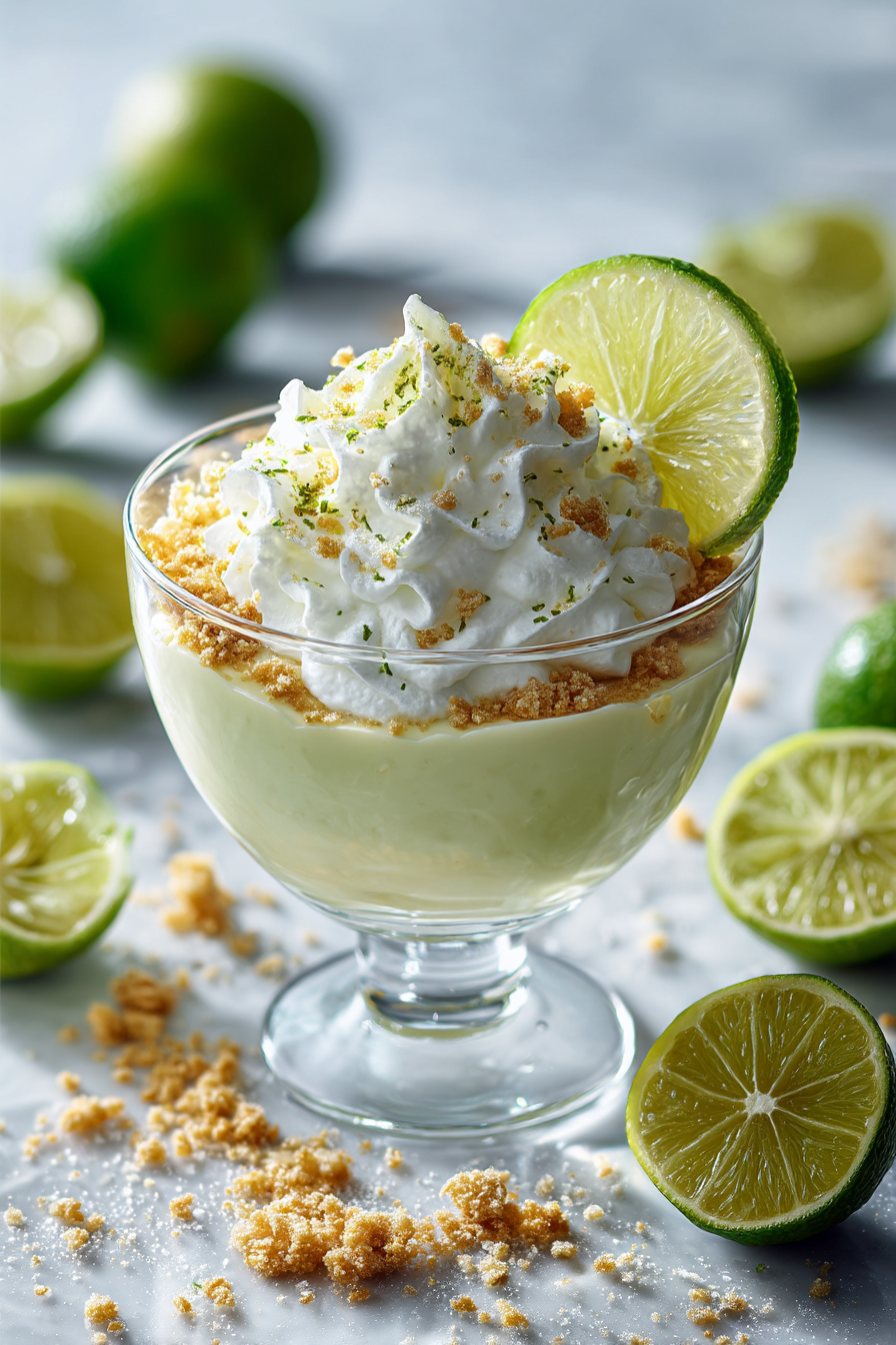 Creamy Key Lime Pudding Recipe