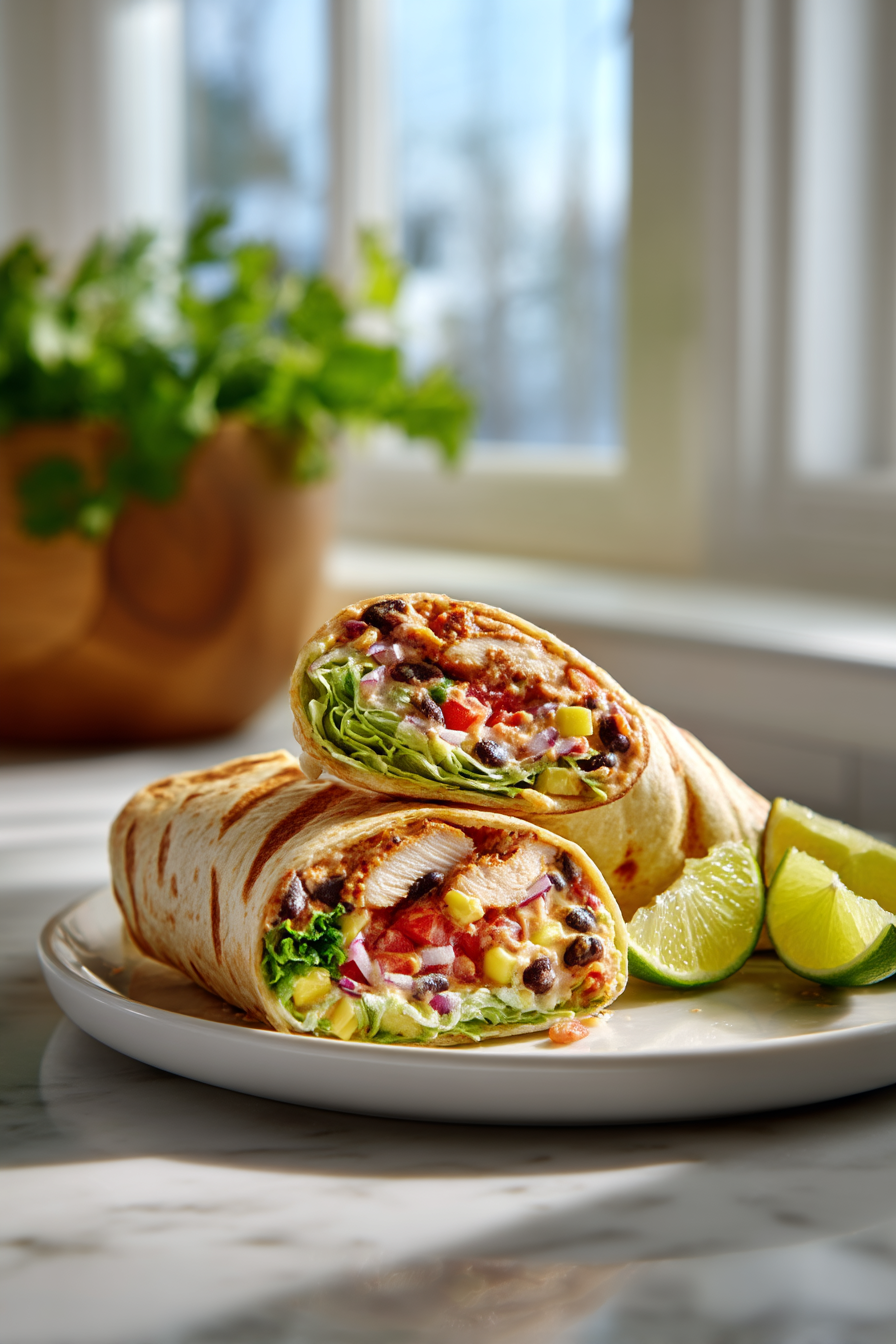 Southwest Turkey Wrap Recipe