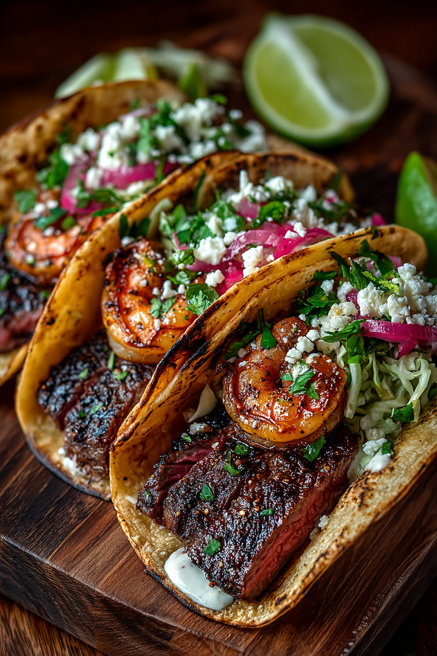 🌮 Surf and Turf Tacos