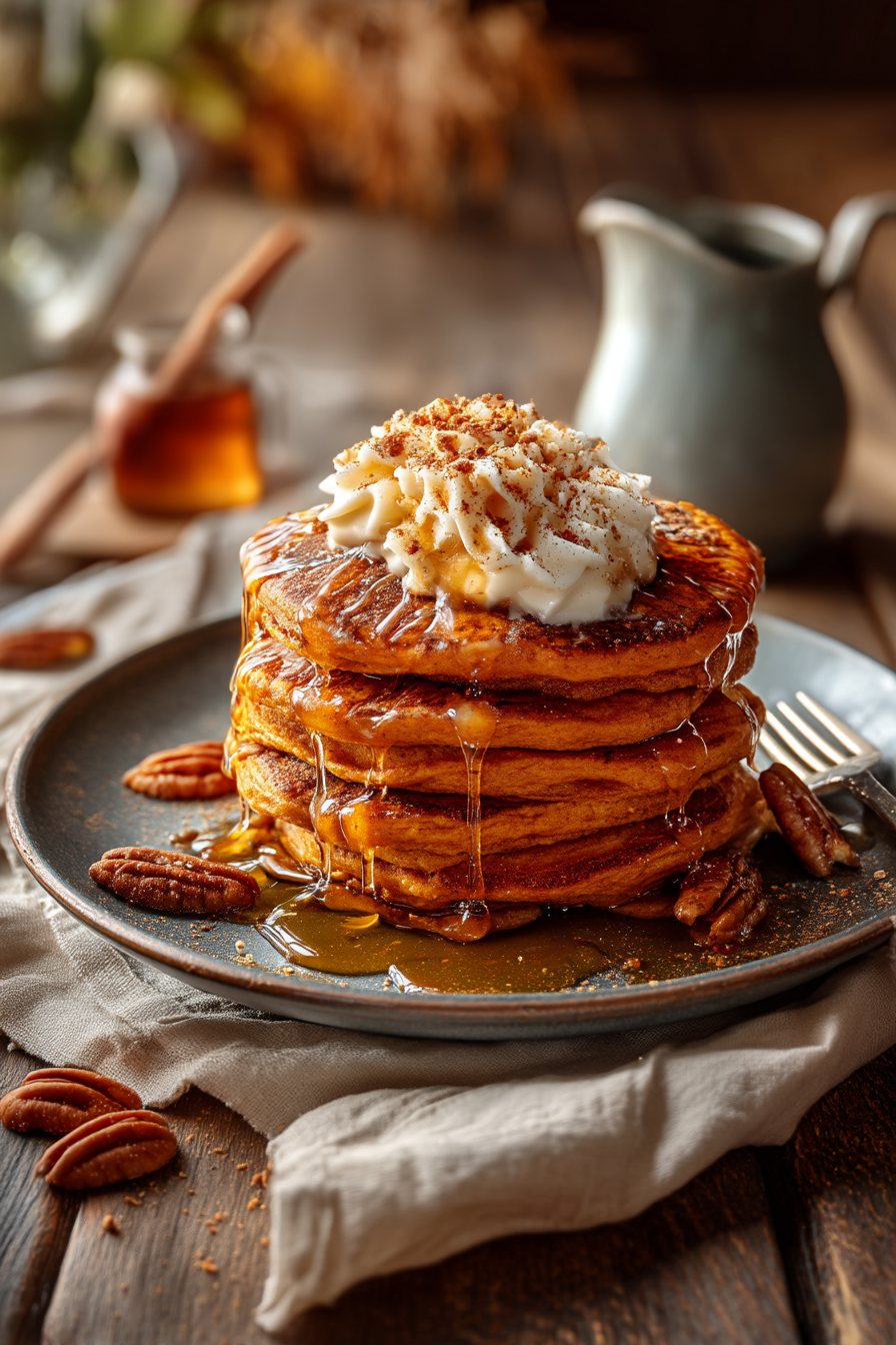 🥞 Sweet Potato Pancakes with Cinnamon Butter