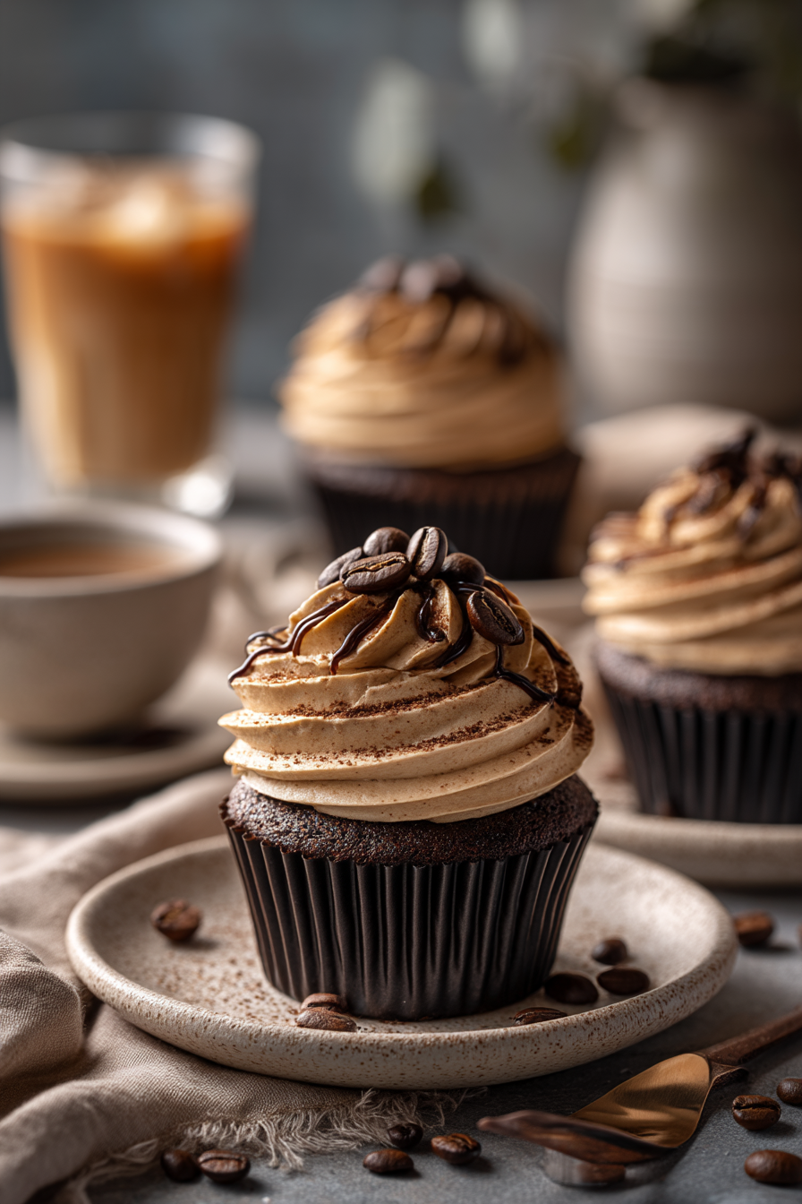 ☕ Vietnamese Coffee Cupcakes with Sweetened Condensed Milk Buttercream