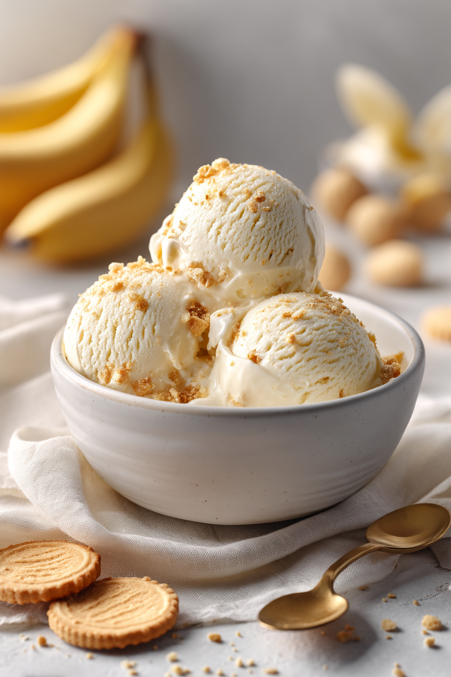 Banana Pudding Ice Cream Recipe