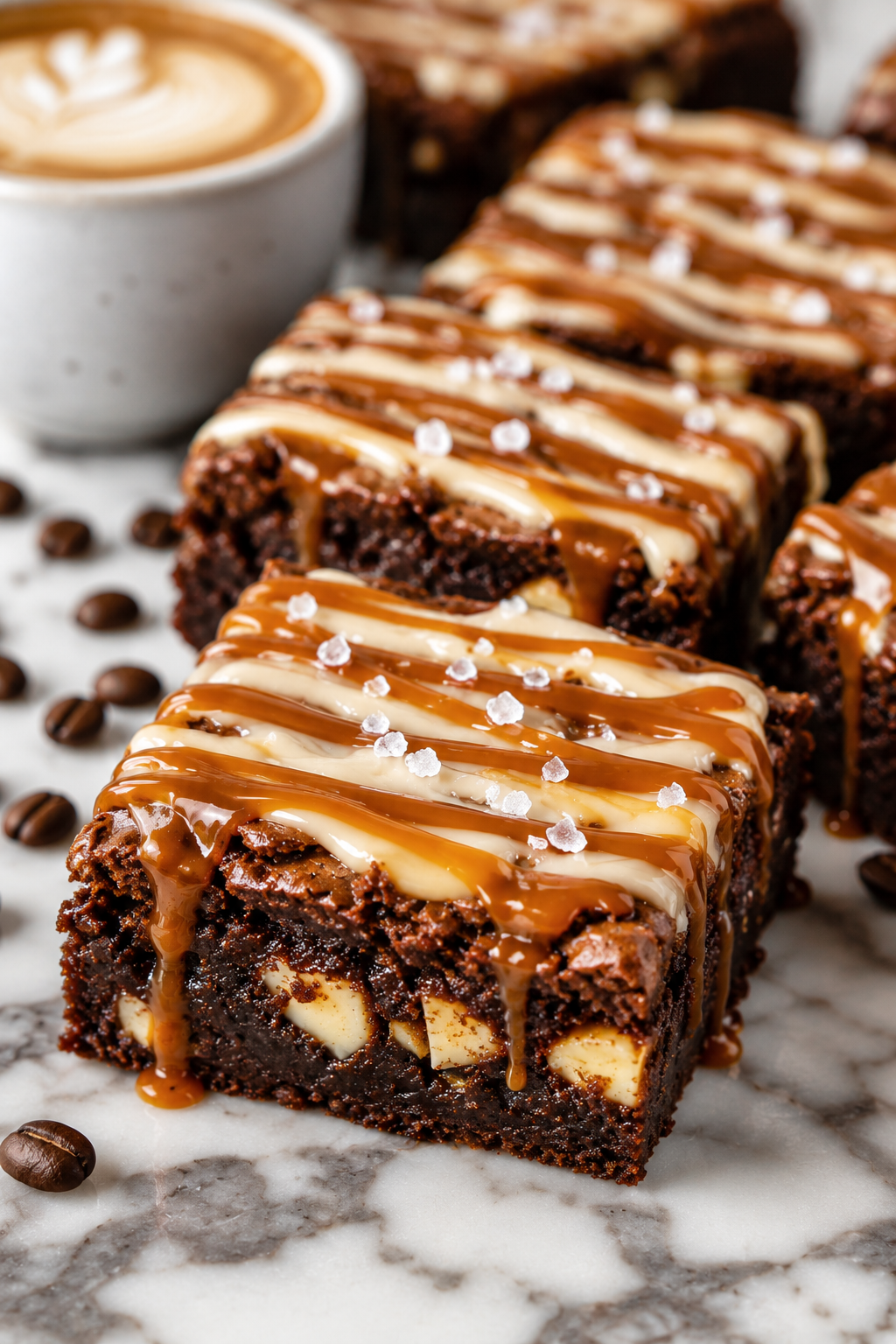Caramel Macchiato Brownies
