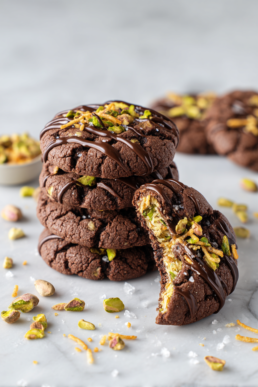 🍫 Dubai Chocolate Cookies