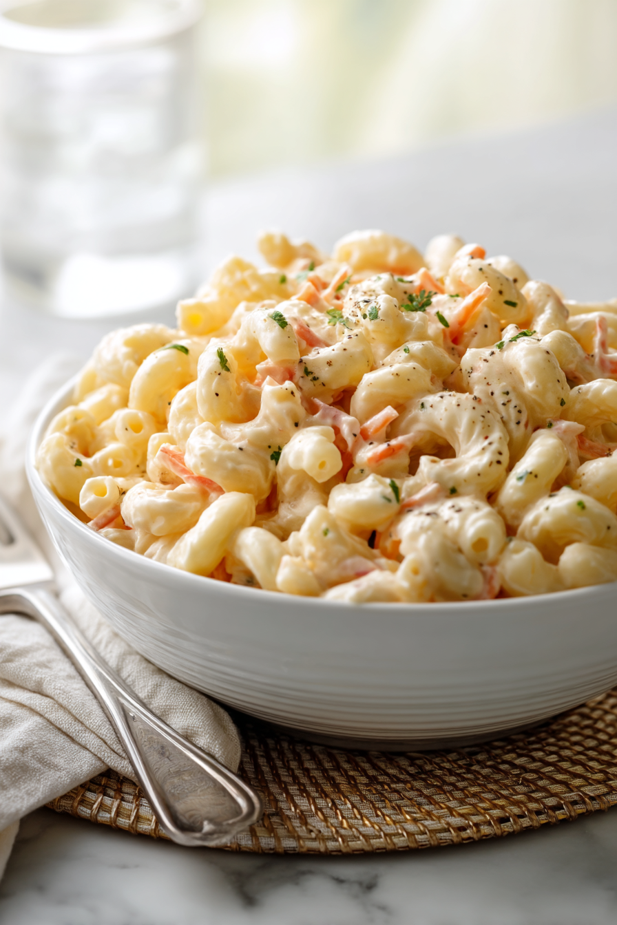 🏝️ Authentic Hawaiian Macaroni Salad Recipe