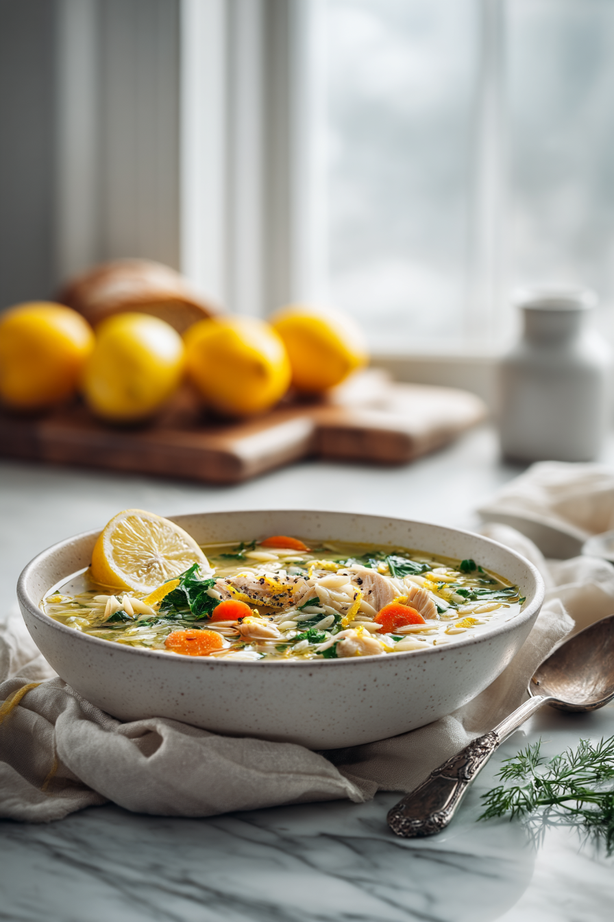 The Best Lemon Chicken Orzo Soup (Easy One-Pot Recipe)
