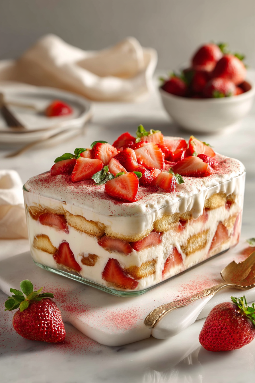 Strawberry Tiramisu